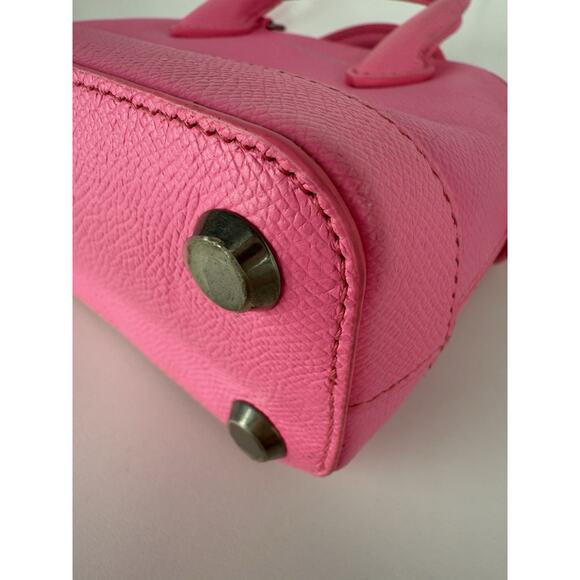 Balenciaga Ville XXS Top Handle Women's Bag in Pink Leather - Picture 14 of 16